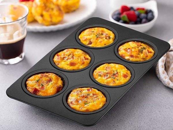6-cup Non-stick Muffin Cupcake Baking Tray