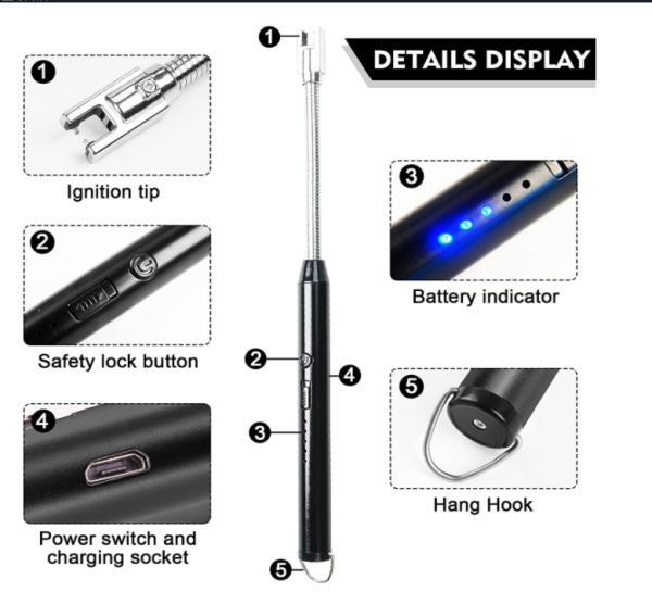 Usb Charging Arc Flameless Lighter