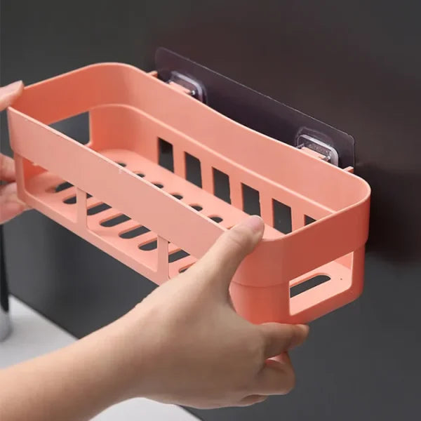Bathroom Adhesive Storage Rack
