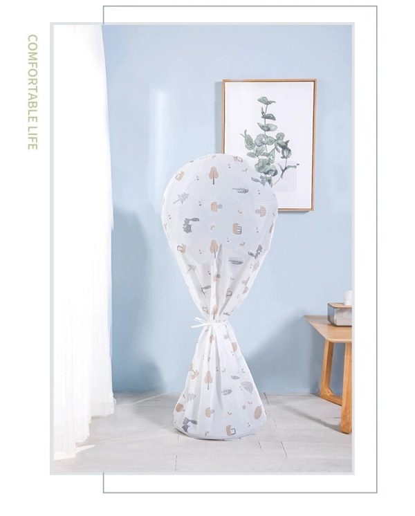 Dust Protecting Fan Cover With Colorful Pattern Design