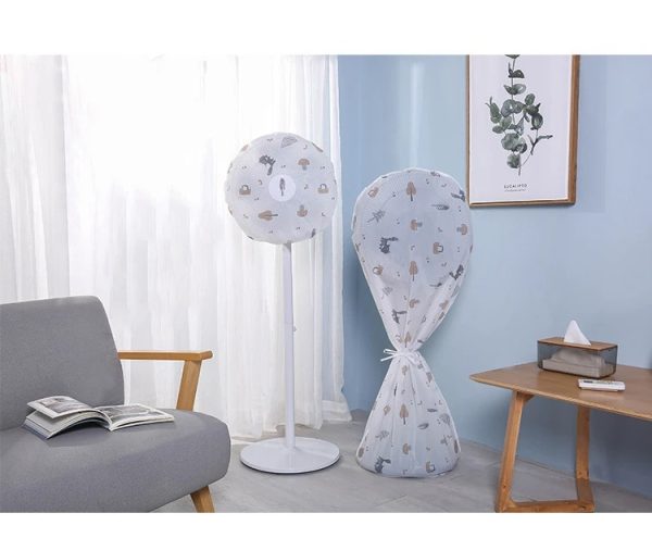 Dust Protecting Fan Cover With Colorful Pattern Design