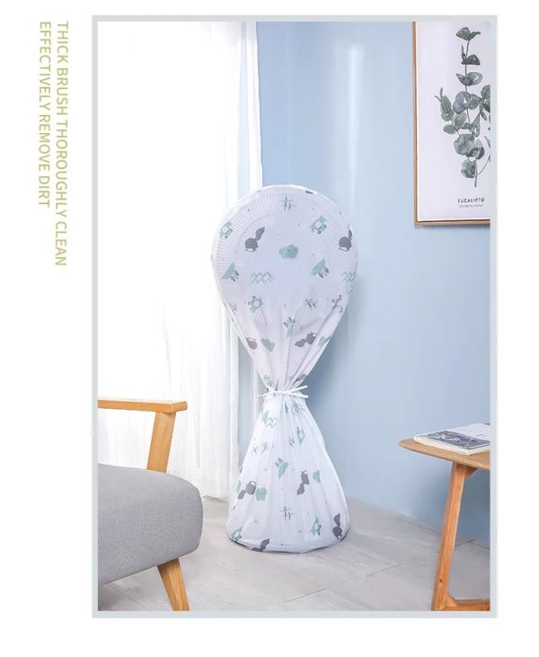Dust Protecting Fan Cover With Colorful Pattern Design