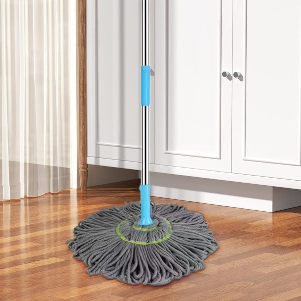 2-in-1 DehydrateTwist Fine Fiber Floor Mop