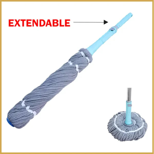 2-in-1 DehydrateTwist Fine Fiber Floor Mop