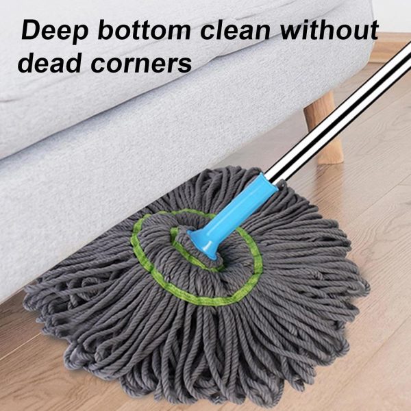 2-in-1 DehydrateTwist Fine Fiber Floor Mop