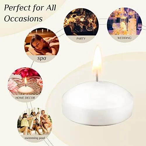 Floating Candles . Pack Of 12