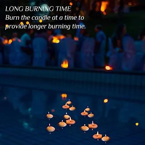 Floating Candles . Pack Of 12