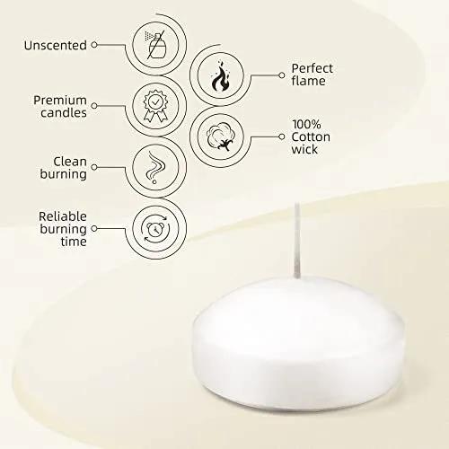 Floating Candles . Pack Of 12