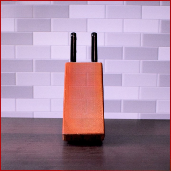 Wooden Knife Holder
