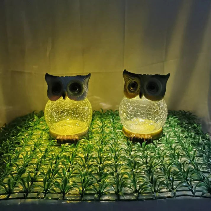 LED Owl Shaped Solar Light