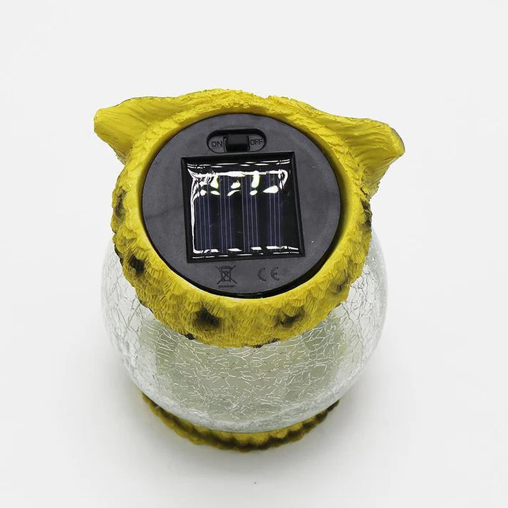 LED Owl Shaped Solar Light