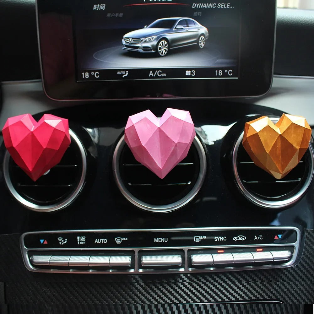 3D heart Car Perfume