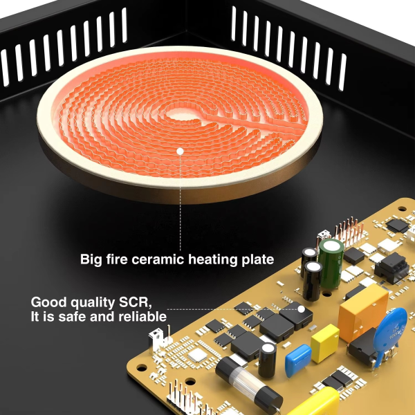 Raf 3500w Electric Infrared Stove