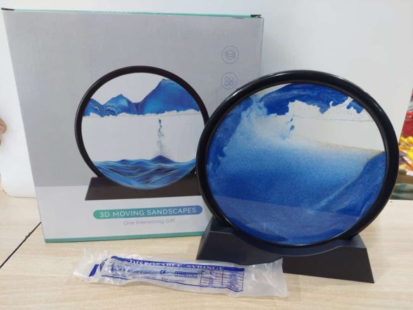 3d Moving Sandscapes Frame  )