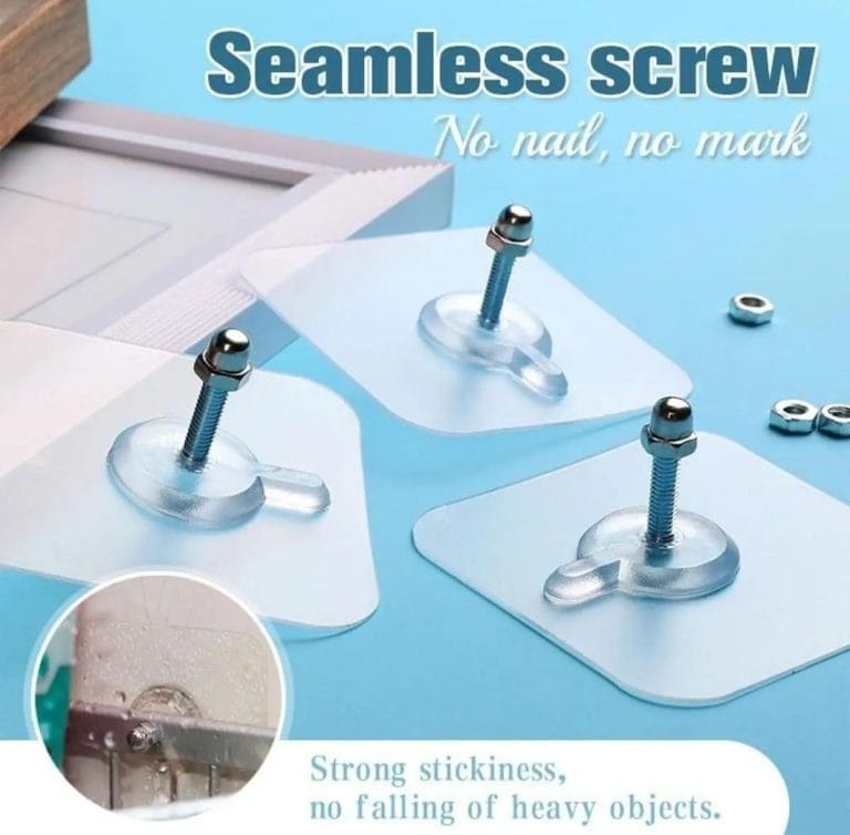Metal Corner Rack For Bathroom & Kitchen with 2 Adhesive Screws