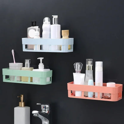 Bathroom Adhesive Storage Rack