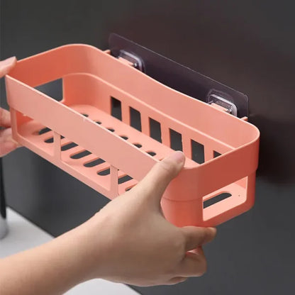 Bathroom Adhesive Storage Rack