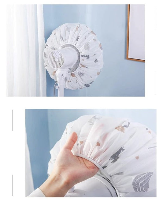 Dust Protecting Fan Cover With Colorful Pattern Design