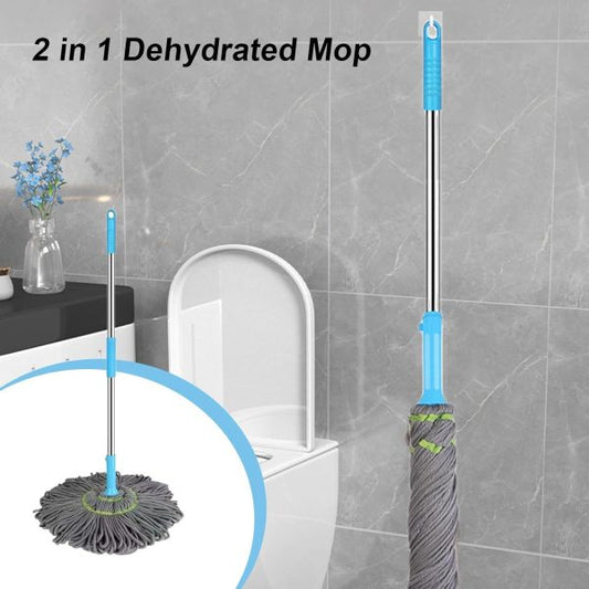 2-in-1  DehydrateTwist Fine Fiber Floor Mop