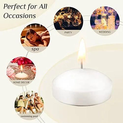 Floating Candles . Pack Of 12