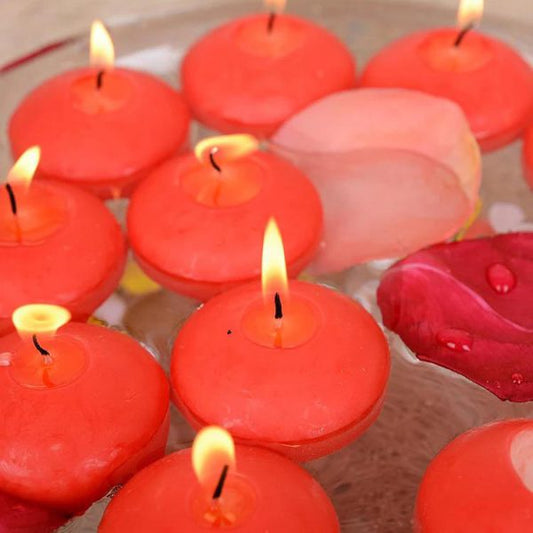 Floating Candles . Pack Of 12