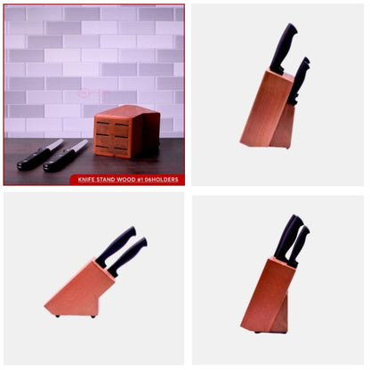 Wooden Knife Holder