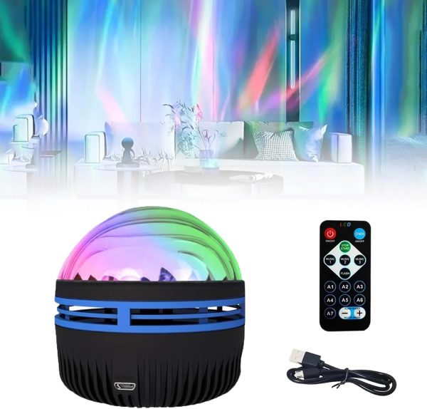 Rotating Galaxy Projector Night Lamp( With Remote )