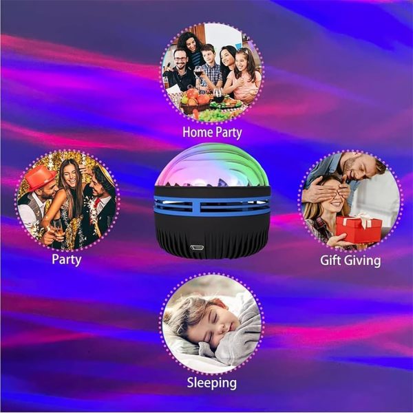 Rotating Galaxy Projector Night Lamp( With Remote )