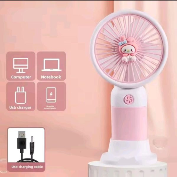 Multifunctional Mini Fan with phone holder