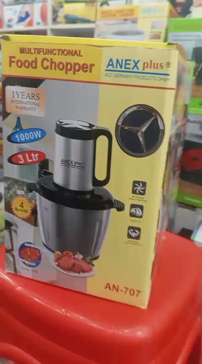 Electric Meat Grinder & Food Chopper 1000W