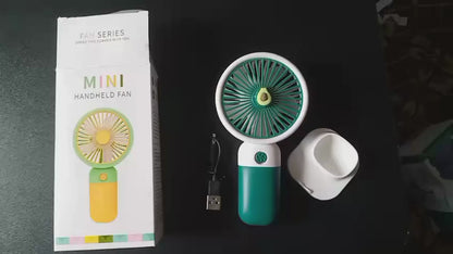 Multifunctional Mini Fan with phone holder