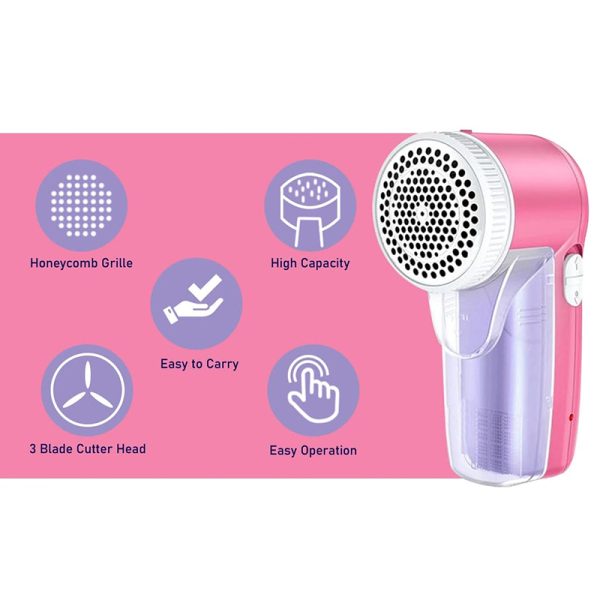 Lint Remover, Clothes Shaver For Fluff Pilling Fabric ,Rechargeable