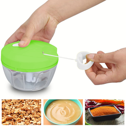 Mini Hand Pulled Multipurpose Chopper & Cutter