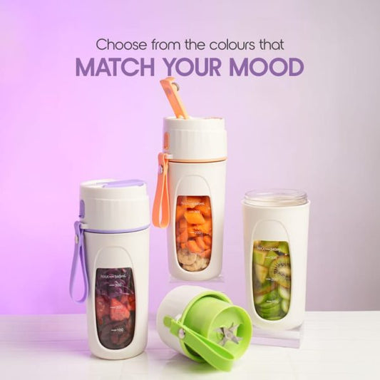 8 Blades- Mini Portable Rechargeable Juicer Blender